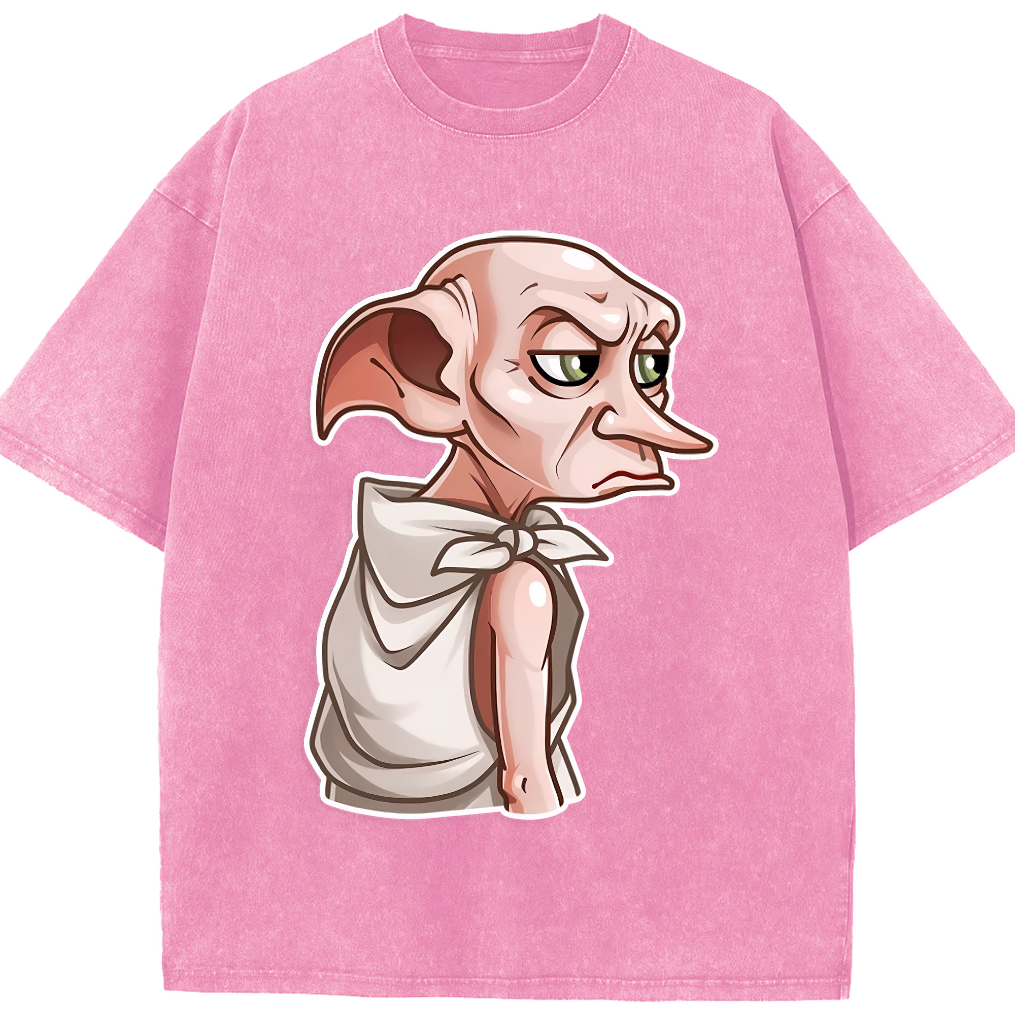 （画像用） Harry Potter ハリー・ポッターシリーズ 綿100% ヴィンテージ風 半袖Tシャツ（フロントプリント）